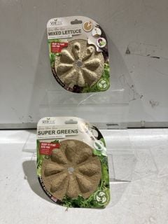 1 X BOX OF GARDEN ITEMS TO INCLUDE SUPER GREENS SEED POD (GREEN TOTE NOT INCLUDED)