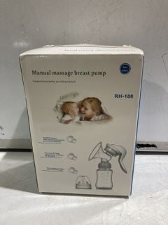 1 X BOX OF BABY ITEMS TO INCLUDE BREAST PUMP