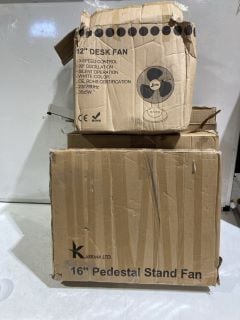 4 X 16'' PEDESTAL STANDING FAN