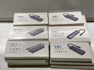 1 X BOX OF USB TYPE C HUB