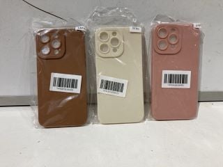 1 X BOX OF SILLICONE I PHONE 14 PRO MAX CASES