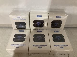 1 X BOX OF WIRELESS EARPHONES