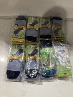 1 X BOX OF ACTIVE QR SOCKS