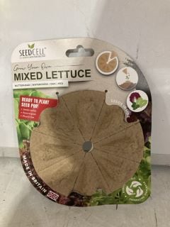 1 X BOX OF MIXED LETTUCE SEED POD