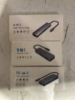 1 X BOX OF USB TYPE C HUB