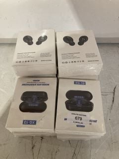 10 X WIRELESS EARPHONES