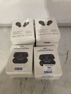 10 X WIRELESS EARPHONES