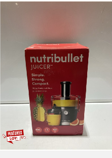 NUTRIBULLET 800 WATT JUICER 800 ML PITCHER 1.5L PULP BASIN