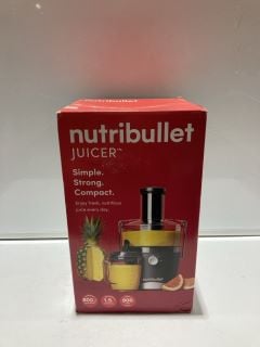 NUTRIBULLET 800 WATT JUICER 800 ML PITCHER 1.5L PULP BASIN