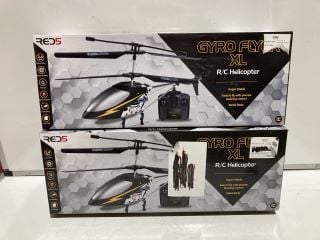 2 X GYRO FLYER XL RC HELICOPTER