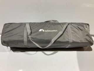 BOX OF ITEMS TO INCLUDE FOLDABLE GREY TRAVEL MATTRESS