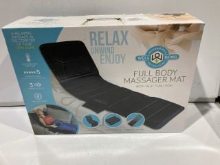 2 X WELL BEING FULL BODY MASSAGER MAT