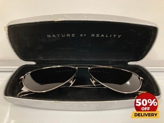 NATURE OF REALITY SOFT TRIANGLE SUNGLASSES TOTAL RRP £160