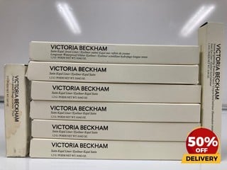 COLLECTION OF VICTORIA BECKHAM TO INCLUDE SATIN KAJAL JEWEL LINER 1.2G POSH LIPSTICK ROUGE 2G TOTAL RRP £256