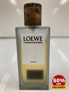 LOEWE UN PASEO POR MADRID OPERA EAU DE PARFUM 100ML TOTAL RRP £293