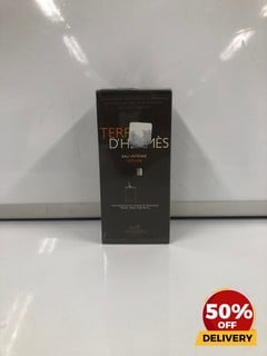 HERMES TERRE D'HERMES EAU INTENSE VETIVER VAPORISATEUR DE VOYAGE ET RECHARGE TRAVEL SPRAY AND REFILL 30ML & 125ML TOTAL RRP £101 (SEALED UNIT)