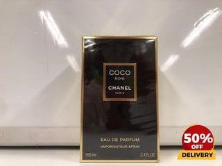 COCO NOIR CHANEL PARIS EAU DE PARFUM VAPORISATEUR SPRAY 100ML RRP£145 (SEALED UNIT)