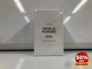 VANILLA POWDER MATIÈRE PREMIÈRE EAU DE PARFUM VAPORISATEUR SPRAY 50ML RRP£155 (SEALED UNIT)