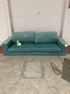 4 SEATER SOFA LIGHT BLUE 19705