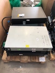 1 X PALLET OF TECH ITEMS TO INCLUDE APC SRT192RMBP SMART-UPS SRT 3U RACKMOUNT UPS EXTERNAL BATTERY PACK (192V): LOCATION - FLOOR(COLLECTION OR OPTIONAL DELIVERY AVAILABLE)