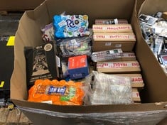 1 X PALLET OF FOOD AND DRINK ITEMS TO INCLUDE IRN BRU CANS, SOME MAY BE PAST BEST BEFORE DATE: LOCATION - FLOOR(COLLECTION OR OPTIONAL DELIVERY AVAILABLE)