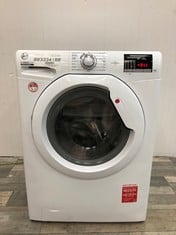 HOOVER FREESTANDING WASHING MACHINE H3W492DA4/1-80 RRP £289: LOCATION - BOOTH(COLLECTION OR OPTIONAL DELIVERY AVAILABLE)