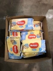 25 X HUGGIES BABY WIPES:: LOCATION - RACK(COLLECTION OR OPTIONAL DELIVERY AVAILABLE)