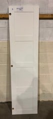 JOHN LEWIS PLAIN WHITE MIXIT 4 PANEL DOOR: LOCATION - RACK(COLLECTION OR OPTIONAL DELIVERY AVAILABLE)