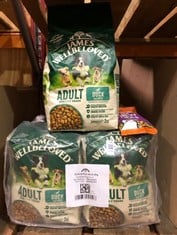 11 X JAMES WELLBELOVED ADULT DUCK AND RICE DOG FOOD 10/10/24: LOCATION - RACK(COLLECTION OR OPTIONAL DELIVERY AVAILABLE)