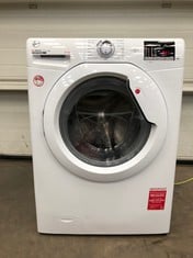 HOOVER H-WASH 300 LITE WASHING MACHINE H3W 4102DAE RRP £379: LOCATION - BOOTH(COLLECTION OR OPTIONAL DELIVERY AVAILABLE)