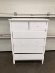 JOHN LEWIS ANYDAY WILTON 6 DRAWER CHEST RRP £349: LOCATION - FLOOR(COLLECTION OR OPTIONAL DELIVERY AVAILABLE)