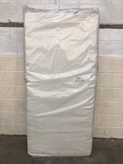 JOHN LEWIS OPEN SPRING COMFY SINGLE MATTRESS APPROX SIZE 90X190CM RRP  £129: LOCATION - FLOOR(COLLECTION OR OPTIONAL DELIVERY AVAILABLE)