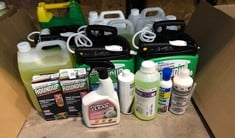 QUANTITY OF GARDEN ITEMS TO INCLUDE FUNGUS CLEAR ULTRA 2 - COLLECTION ONLY - LOCATION RACK