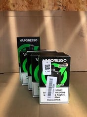 QUANTITY OF VAPES TO INCLUDE VAPORESSO LUXE XR MAX - ID MAY BE REQUIRED - COLLECTION ONLY - LOCATION RACK