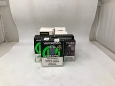 QUANTITY OF ASSORTED VAPES TO INCLUDE ASPIRE FLEXUS ID MAY BE REQUIRED - COLLECTION ONLY - LOCATION RACK