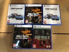 QUANTITY OF GAMES TO INCLUDE CALL OF DUTY BLACK OPS 6 - ID MAY BE REQUIRED - COLLECTION ONLY - LOCATION RACK