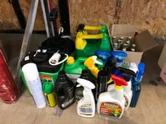 QUANTITY OF GARDEN ITEMS TO INCLUDE WEEDOL RAPID WEED CONTROL 1L - COLLECTION ONLY - LOCATION RACK