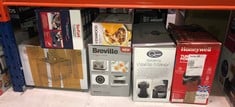 QUANTITY OF KITCHEN & APPLIANCES ITEMS TO INCLUDE QUEST 35969 ROTATING BELGIAN WAFFLE MAKER / NON STICK PLATES / TEMPERATURE CONTROL / COOKS UP TO 4 WAFFLES / 1000W: LOCATION - A RACK