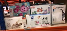 QUANTITY OF BABY & TODDLER ITEMS TO INCLUDE VTECH VM3250-2 VIDEO BABY MONITOR WITH 2 CAMERAS 300M LONG RANGE WITH 2.8"LCD, UP TO 19-HR VIDEO STREAMING, NIGHT VISION, SECURED TRANSMISSION TEMPERATURE