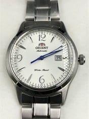 ORIENT DRESS WATCH SILVER STRAP : LOCATION - A RACK