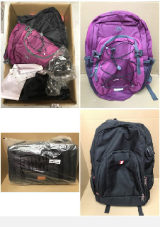 QUANTITY OF ITEMS TO INCLUDE BLACK BACKPACK: LOCATION - B RACK