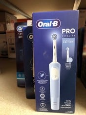 QUANTITY OF HEALTH & BEAUTY ITEMS TO INCLUDE ORAL-B SMART 6 ELECTRIC TOOTHBRUSHES FOR ADULTS, APP CONNECTED HANDLE, 3 TOOTHBRUSH HEADS & TRAVEL CASE, 5 MODES, TEETH WHITENING, 6000N: LOCATION - C RAC