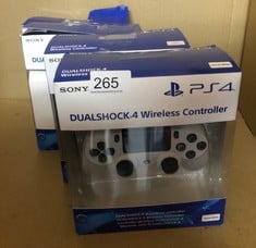 QUANTITY OF TECH & GAMING ITEMS TO INCLUDE 5 X SONY PLAYSTATION DUALSHOCK 4 WIRELESS CONTROLLER - BLACK: LOCATION - C RACK