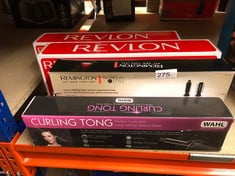 QUANTITY OF HEALTH & BEAUTY ITEMS TO INCLUDE WAHL CURLING TONG, HAIR STYLING TOOL, CURLING WAND, CERAMIC CURLERS FOR SHINY CURLS, CORDED HAIR CURLING WAND, SWIVEL CORD, QUICK HEAT, COOL TOUCH TIP, BA