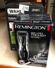 QUANTITY OF HEALTH & BEAUTY ITEMS TO INCLUDE REMINGTON BARBA BEARD TRIMMER (ADVANCED CERAMIC BLADES, POP-UP DETAIL TRIMMER, ADJUSTABLE ZOOM WHEEL, 9 LENGTH SETTINGS, COMB ATTACHMENT, CORD OR CORDLESS