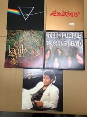 QUANTITY OF VINYL'S ITEMS TO INCLUDE THRILLER [VINYL]: LOCATION - C RACK