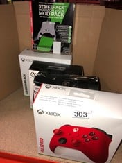 QUANTITY OF TECH AND GAMING ITEMS TO INCLUDE PULSE RED XBOX CONTROLLER: LOCATION - C RACK