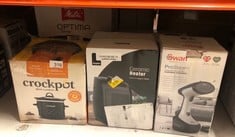 QUANTITY OF KITCHEN & APPLIANCES ITEMS TO INCLUDE CROCKPOT SLOW COOKER: LOCATION - C RACK