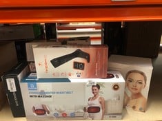 QUANTITY OF HEALTH & BEAUTY ITEMS TO INCLUDE CORDLESS HEATED WAIST BELT WITH MASSAGE : LOCATION - C RACK