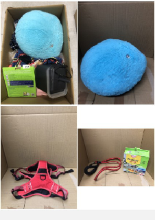 QUANTITY OF PET PRODUCTS T INCLUDE RED DOG HARNESS : LOCATION - C RACK